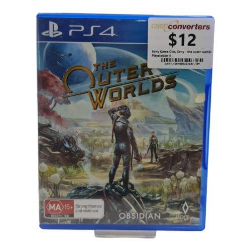 The Outer Worlds Playstation 4 (PS4) 001000301397 Cash Converters