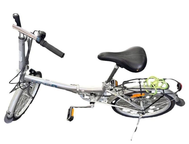 Bendr Folding Bike Silver 029000067649 Cash Converters