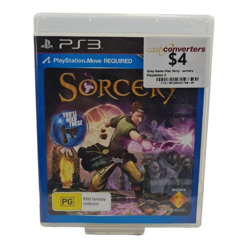 Sorcery Playstation 3 (PS3) 001000301798 Cash Converters