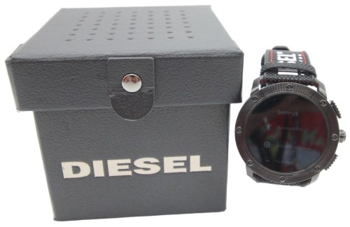 Diesel Quartz Digital Smartwatch Dw1001 Black 055200155558 Cash