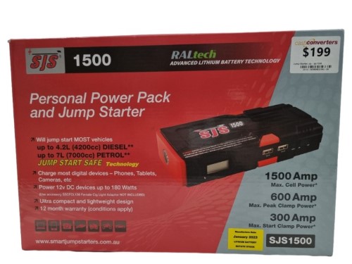 Jump Starter Sjs 003800632942 Cash Converters