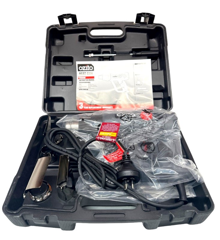 Ozito Hgn2100 2000W Variable Temperature Heat Gun 032800254683