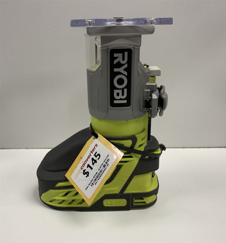 Router 18v Ryobi 400w Trim Router Review Cordless Battery Inverter