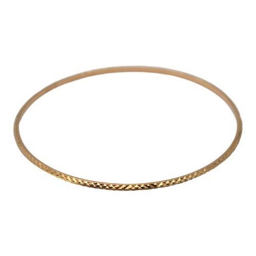 21ct Yellow Gold Bangle 7cm 9.58G 003800625287 Cash Converters