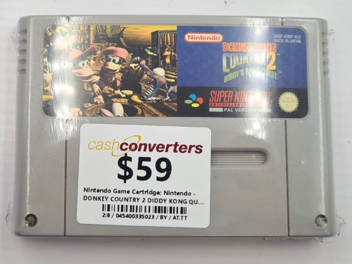 Donkey Country 2 Diddy Kong Quest Super Nintendo (SNES) 045400335023
