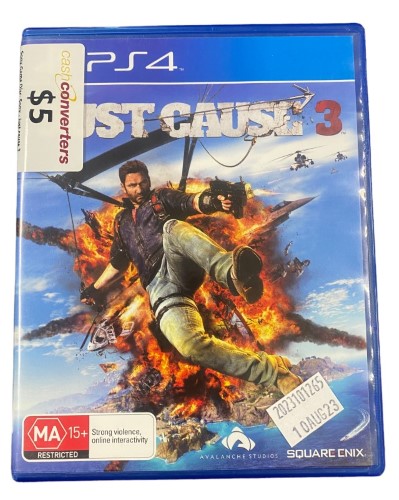 bord to klodset Just Cause 3 Playstation 4 (PS4) | 040000290291 | Cash Converters