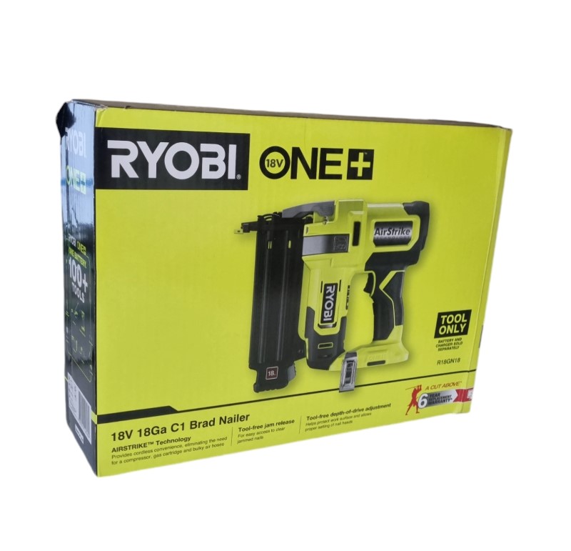 Ryobi R18gn18 Ryobi One 18Ga C1 Brad Nailer 028200138877 Cash