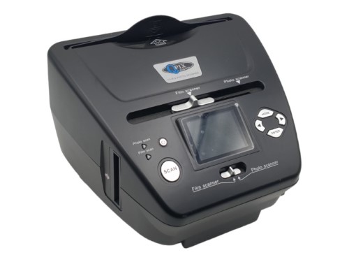 Qpix Photo Standalone Film And Print Scanner Ps970h Black