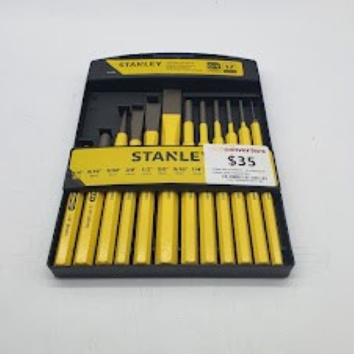Stanley Cold Chisel And Punch Set Yellow 036000413917 Cash Converters