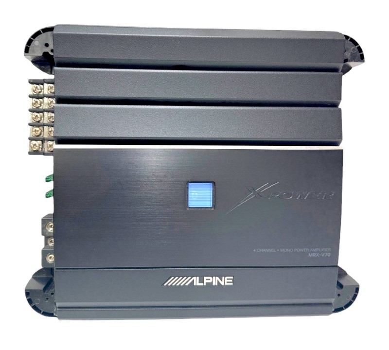 Alpine 1200W 5Channel Car Amplifier Black 032800256095 Cash Converters
