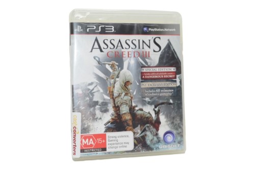 Assassins Creed 3 Playstation 3 (PS3) | 042000226524 | Cash Converters