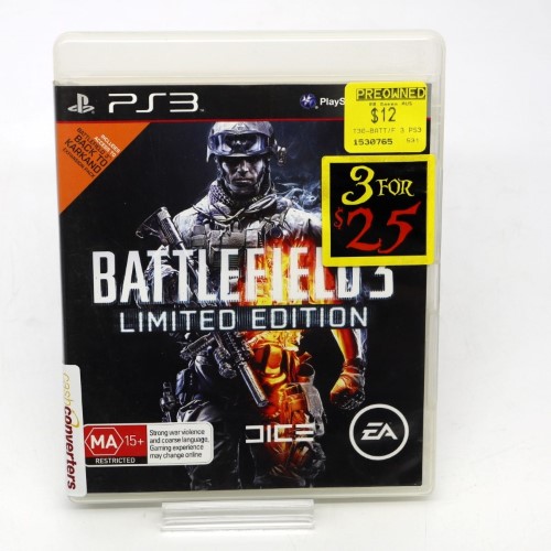 Battlefield 3 Playstation 3 (PS3) 003500069054 Cash Converters