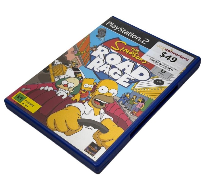 Simppsons Road Rage Game Disc - Other Simpsons Road Rage | 002100511045 | Cash Converters