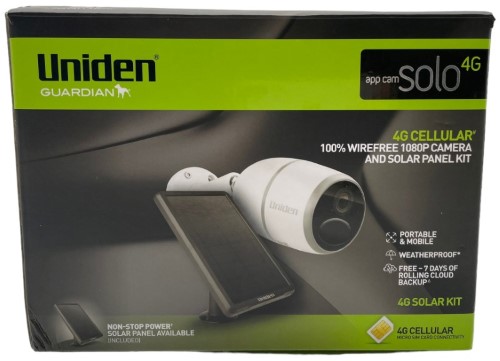 Uniden App Cam Solo 4G Surveillance Camera 054300013452 Cash Converters