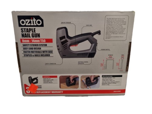 Ozito Staple Gun Black 028300118499 Cash Converters