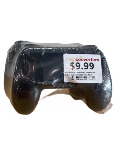 Powerwave Switch Joy Con Grips Twin Pack Nintendo Switch Black