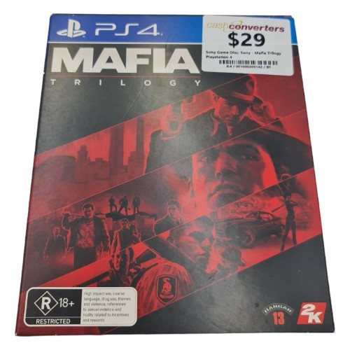 мафия sony playstation 4