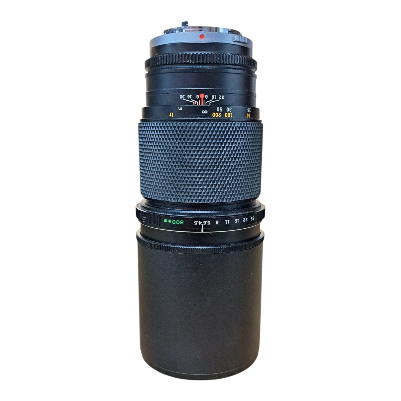 Olympus Om System F/Zuiko Auto-T1:4.5 F=300mm Black | 055500088210