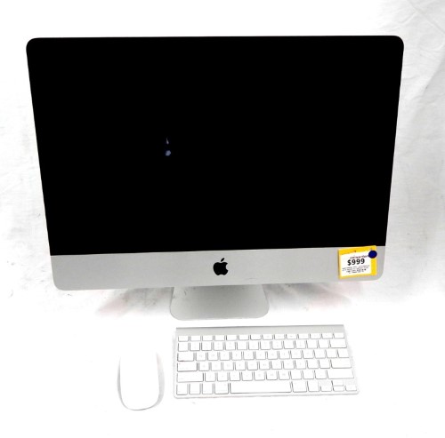 imac 21.5-inch with apple keyboard with numeric keypad