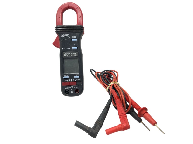 Cabac Bm111m Compact Digital Clamp Meter 600A Ac | 033000420488 | Cash ...
