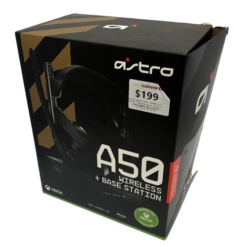 Astro A50 Wireless + Base Station Black 028100105709 Cash Converters
