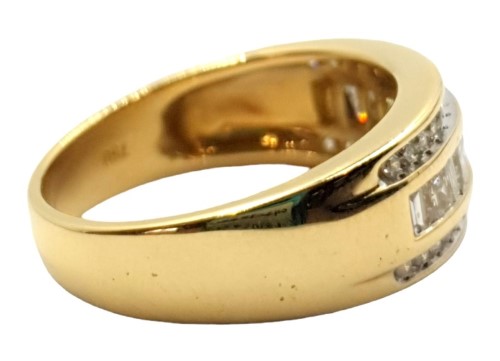 18ct Yellow Gold Ladies Diamond Ring Size N 0.82ct TDW 032800244589 Cash Converters