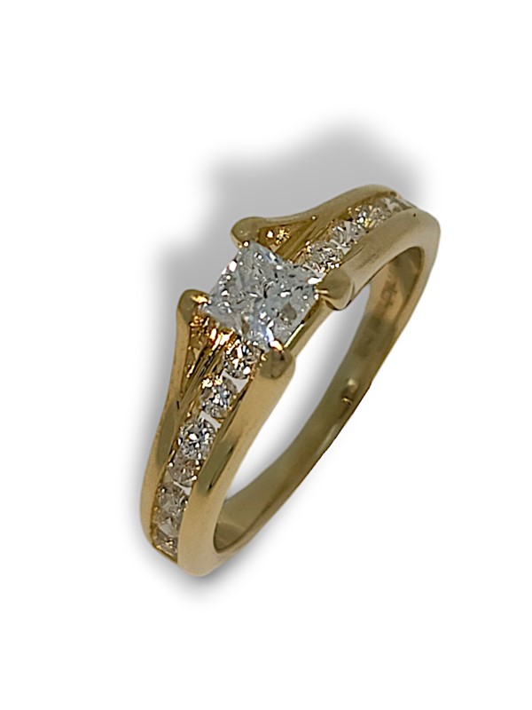 Yellow Gold Ring Diamond Ring Afterpay Afterpay Engagement Rings