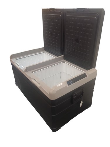 Brass Monkey 95L Portable Low Profile Dual Zone Fridge/Freezer 95L 12V