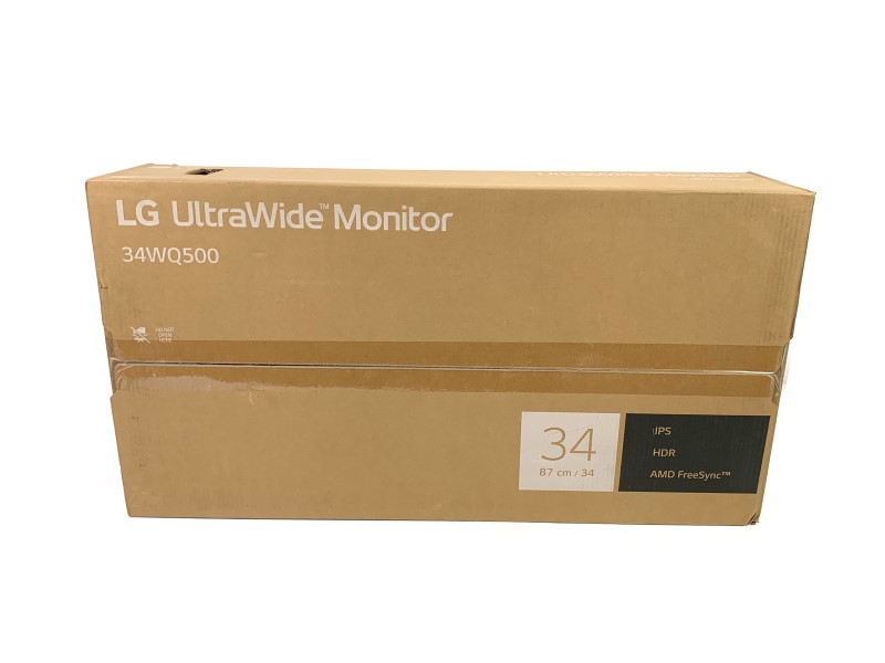 LG 34Inch Ultra Wide Monitor 34Wq500 Black 033000386605 Cash