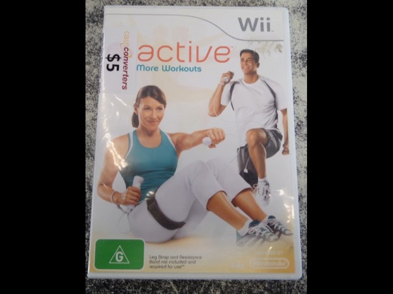 Active More Workouts Nintendo Wii, 040000228427