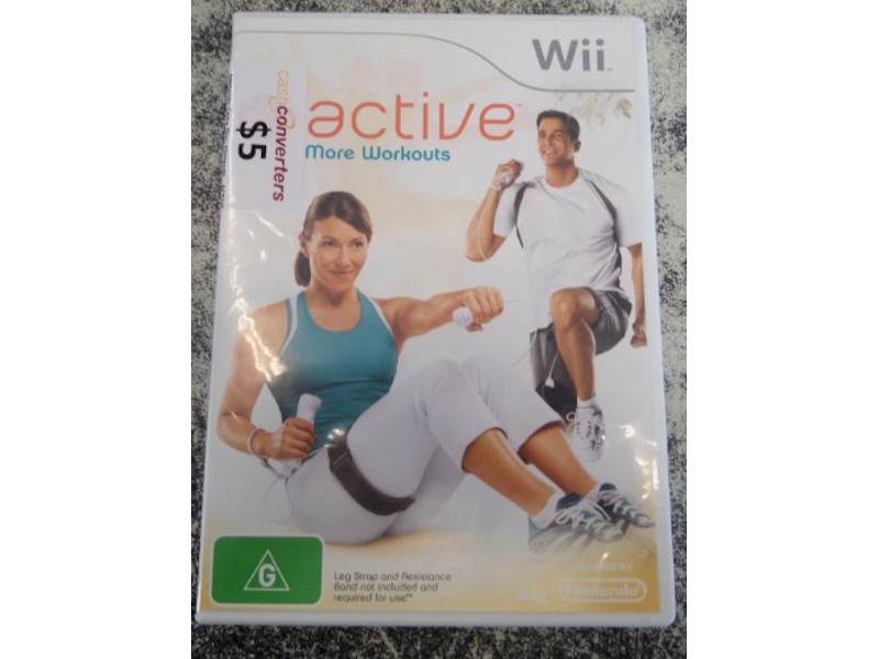 Active More Workouts Nintendo Wii, 040000228427
