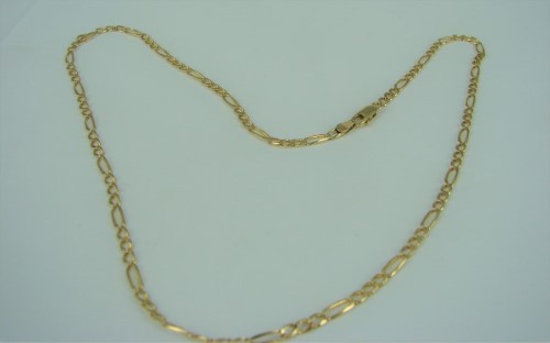 9ct Figaro Yellow Gold Chain 42cm 4.64G 024300258898 Cash Converters