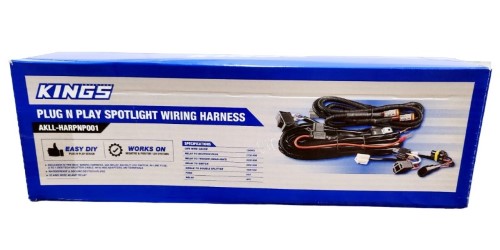 Kings Spotlight Wiring Harness Black 039300102011 Cash Converters