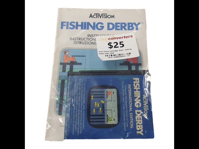 Fishing Derby Atari 2600, 039800348761
