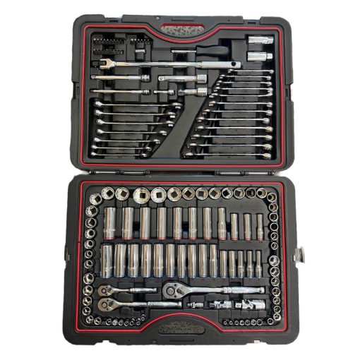Toolpro Automotive Tool Kit 138 Piece Silver 039100379189 Cash