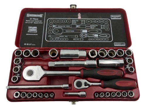Sidchrome Metric & Af Socket Set Chrome 003100273840 Cash Converters
