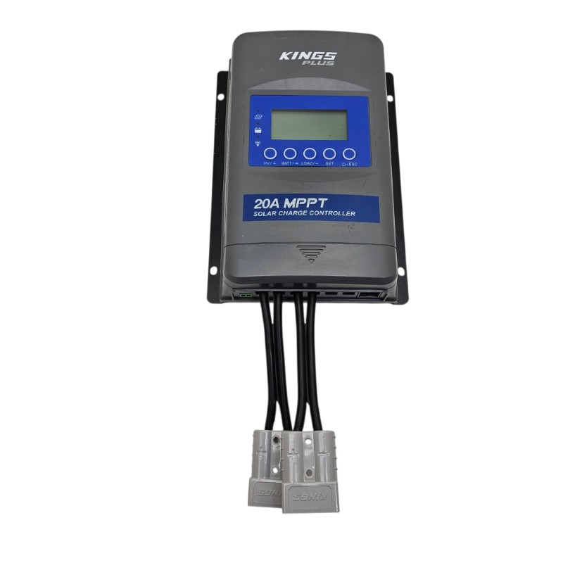 Kings Plus 20A Mppt Solar Charge Controller Grey | 029900084684 | Cash ...