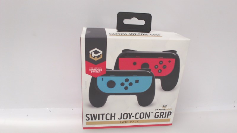 Powerwave Switch JoyCon Grip Nintendo Switch Black 032600216356