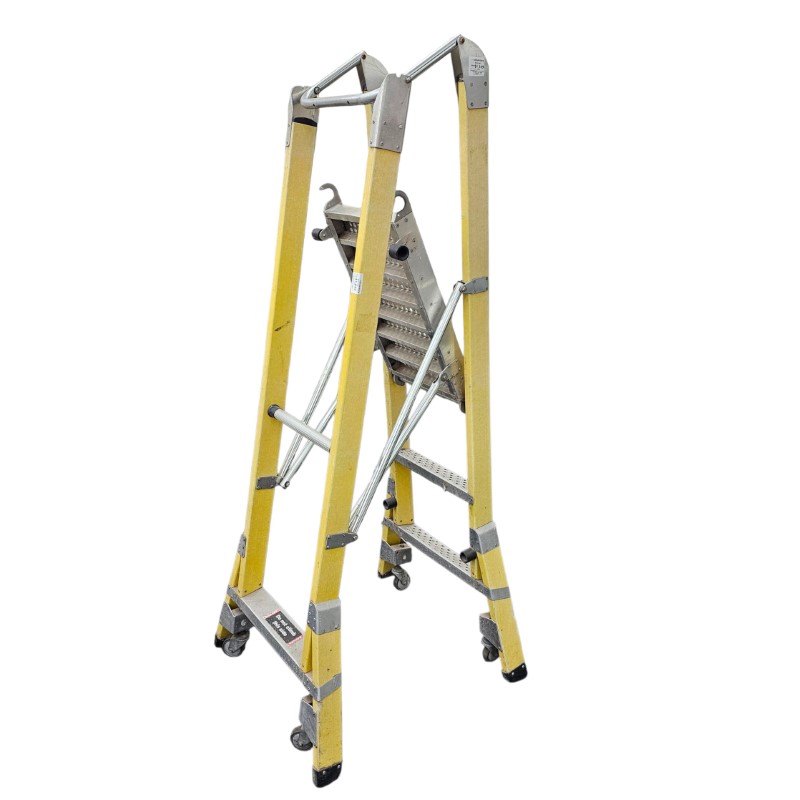 Workmaster Step Ladder Branach Workmaster 4 Step Platform Ladder Yellow | 029900077161 | Cash ...