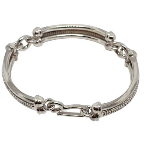 Silver Bracelet 24cm 43.89G 001900359157 Cash Converters