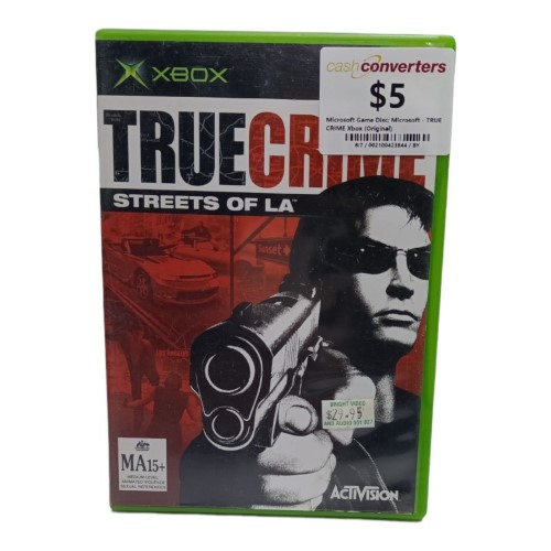 True Crime Xbox (Original) 002100423844 Cash Converters