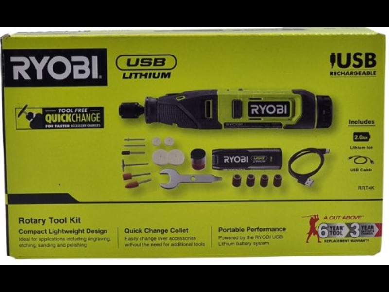 RYOBI USB Lithium Rotary Tool Kit - Industrial Designers Society