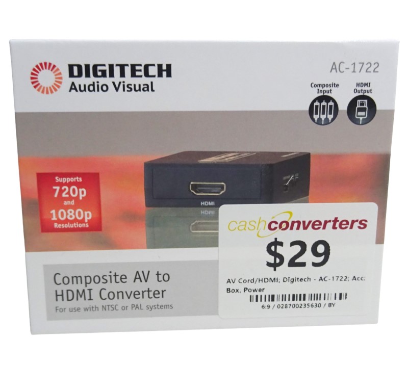 Digitech Ac1722 Black 028700235630 Cash Converters