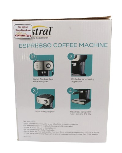 Mistral Espresso Machine 050100216491 Cash Converters