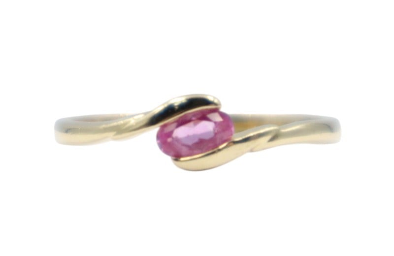 10ct Yellow Gold Ladies Ring With Stone Size O | 057200032151 | Cash ...