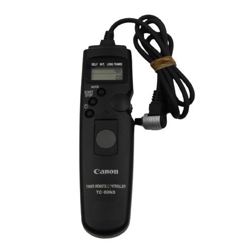 Canon Timer Remote Controller Tc80N3 Black 026700216794 Cash