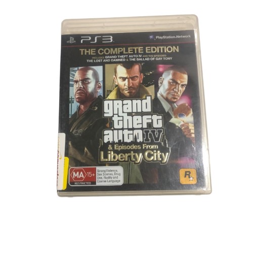 Grand Theft Auto Iv Playstation 3 (PS3) 002400304021 Cash Converters