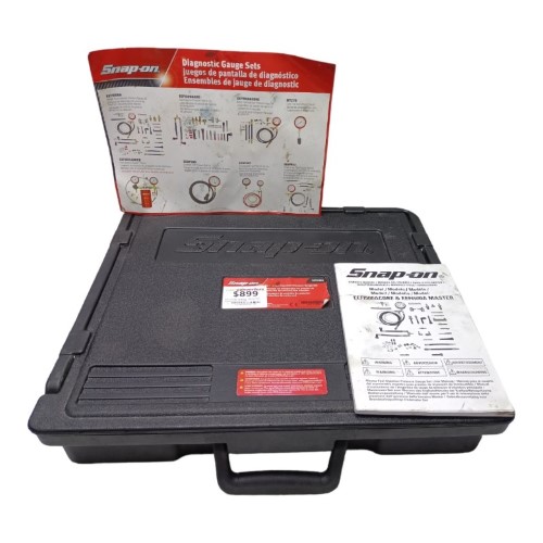 SnapOn / Snap On Master Fuel Pressure Kit Eefi500a Black 002100416527 Cash Converters