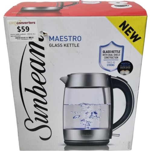 Electric Kettle Sunbeam 002500493511 Cash Converters