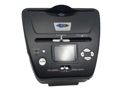 Qpix Photo Standalone Film And Print Scanner Ps970h Black